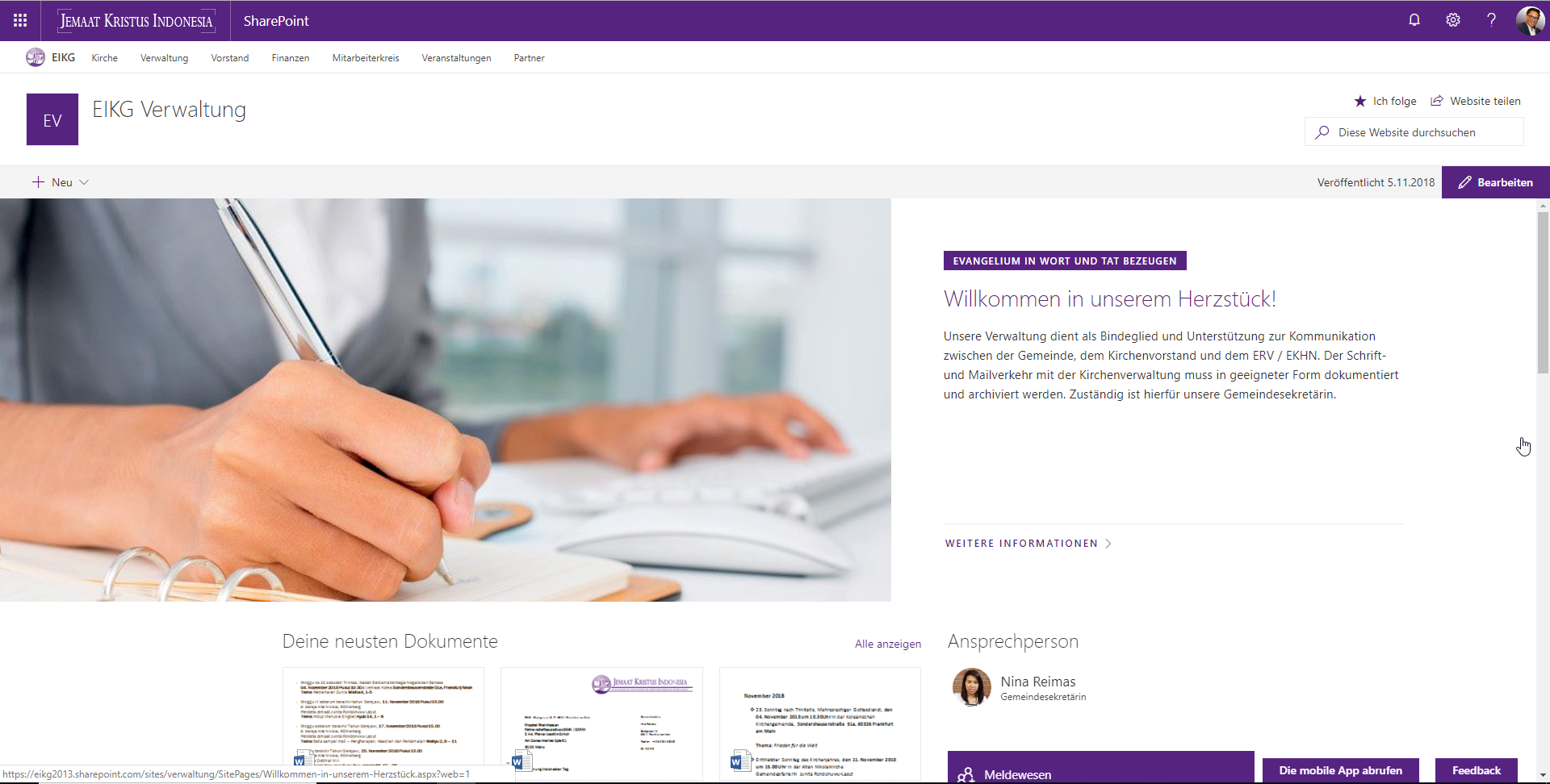 JKI Portal - Verwaltung JKI Portal - Kirche