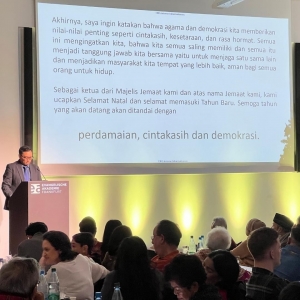 Rede vom Vorsitzenden der Evangelischen Indonesischen Kristusgemeinde Rhein-Main zum Weihnachtsfest 2022